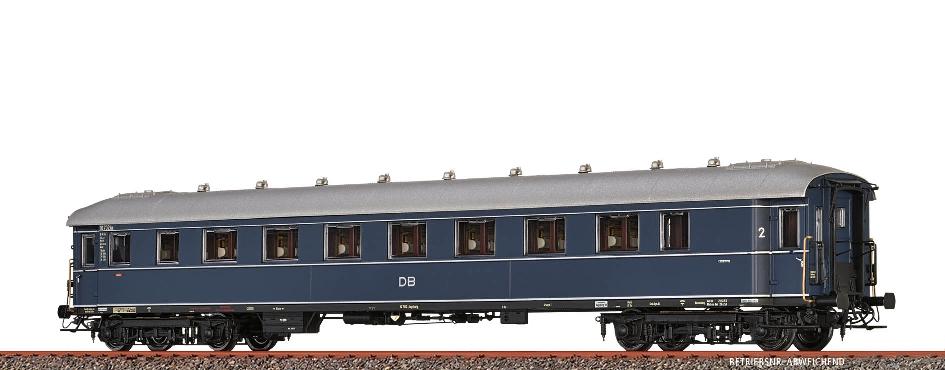 040-46462 - H0 - Reisezugwagen, 1. Klasse, A4üe-28/52 DB, III